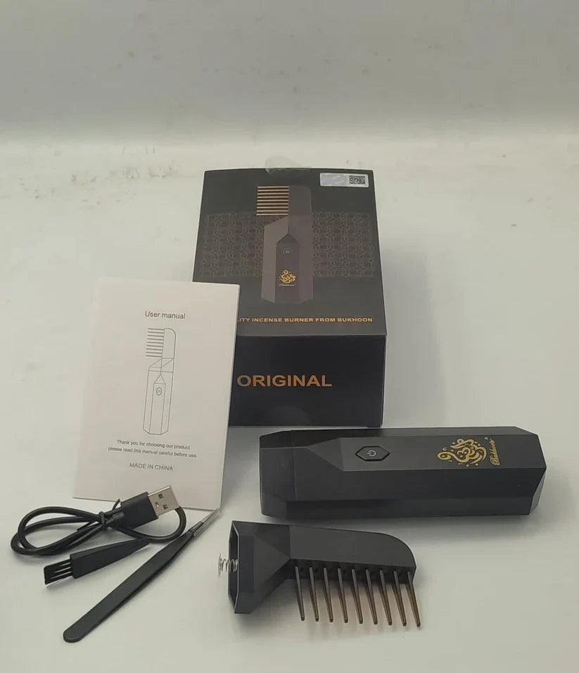2 in 1 Hair Bakhoor Comb with Diffuser