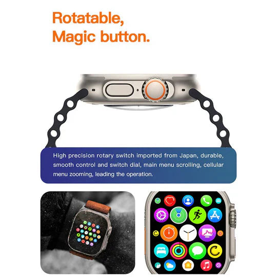 SERIES 9 ULTRA SMART WATCH SIM COMPATIBLE (0)